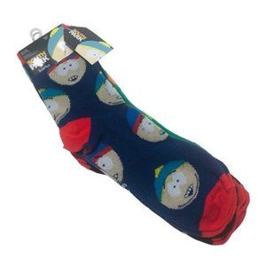 SOUTH PARK Socks COMEDY CENTRAL Unisex Holiday 3 Pairs Shoe Size 6-12